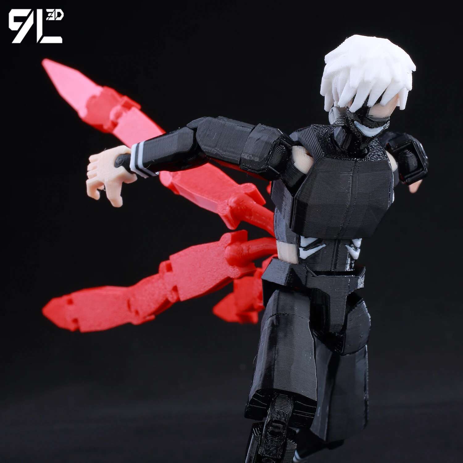 9L3D Lucky 13 Dummy 13 T13 - K - Tokyo Ghoul Mask avis et prix