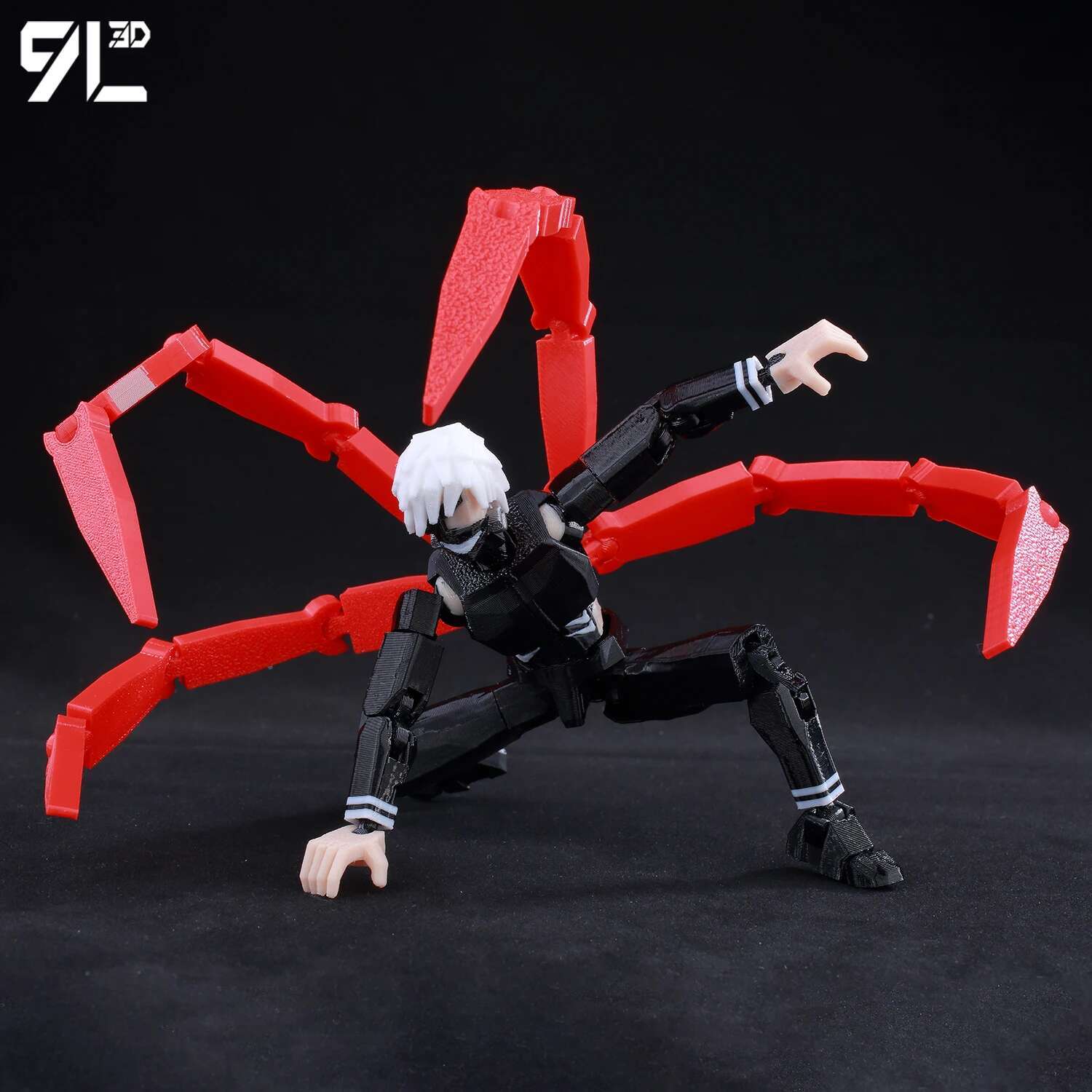9L3D Lucky 13 Dummy 13 T13 - K - Tokyo Ghoul Mask avis et prix
