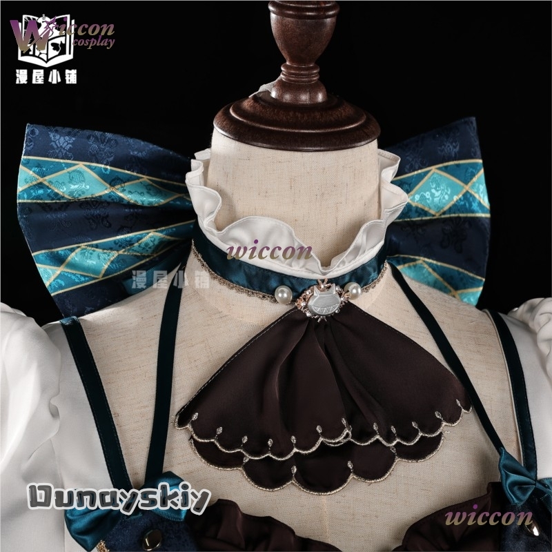 Genshin Impact coréen-café Col - Anime Cosplay Korean Girl avis et prix