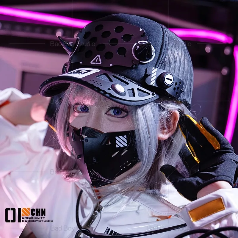 Masque de Cosplay Cyberpunk po - Anime Cosplay Mask avis et prix