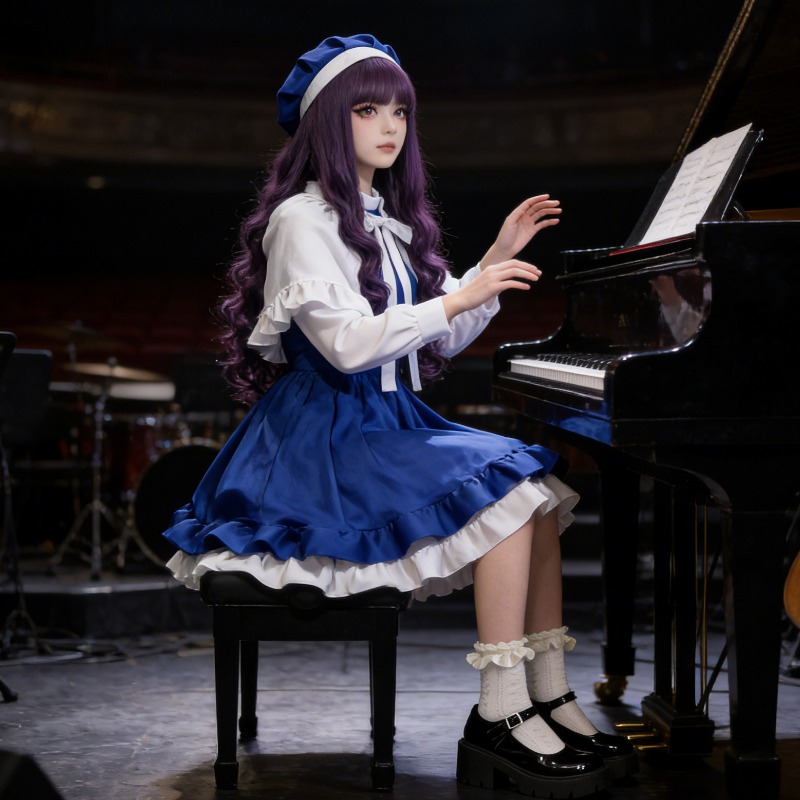 Nouvelle Robe Courte Lolita Ja - Anime Cosplay Korean Girl avis et prix