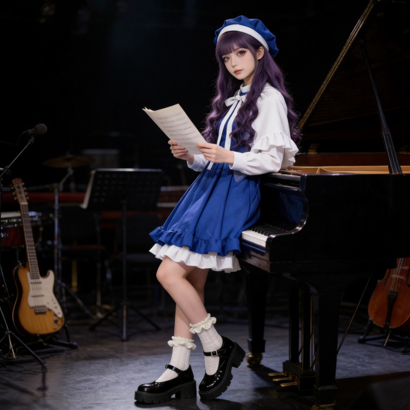 Nouvelle Robe Courte Lolita Ja - Anime Cosplay Korean Girl avis et prix