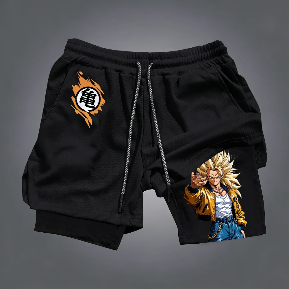 Shorts Dragon Ball Broli unise - Quick Anime Cosplay avis et prix